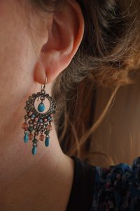 To co stworzą nasze ręce. Beading – kolczyki