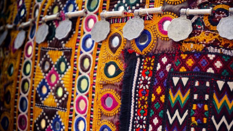 Closeup Photo of Multicolored Textile
